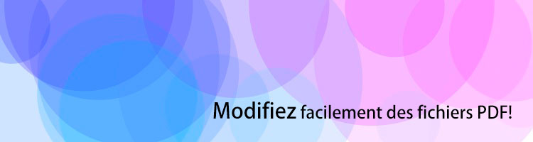 Modifier PDF